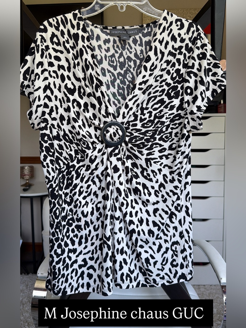 Josephine Chaus animal print top